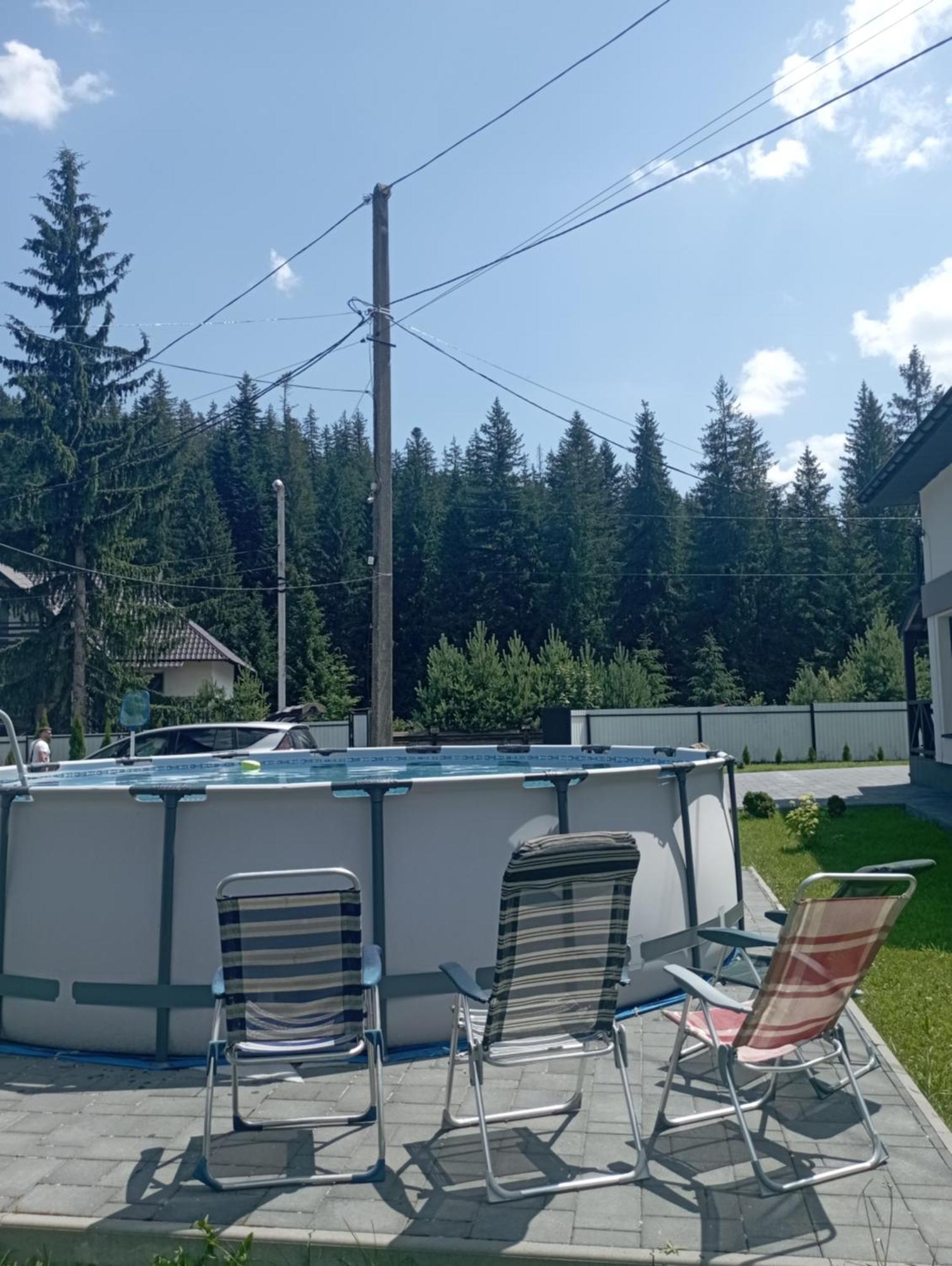 U Anastasii I Sofii Bilya Richki Mykulychyn Exterior foto